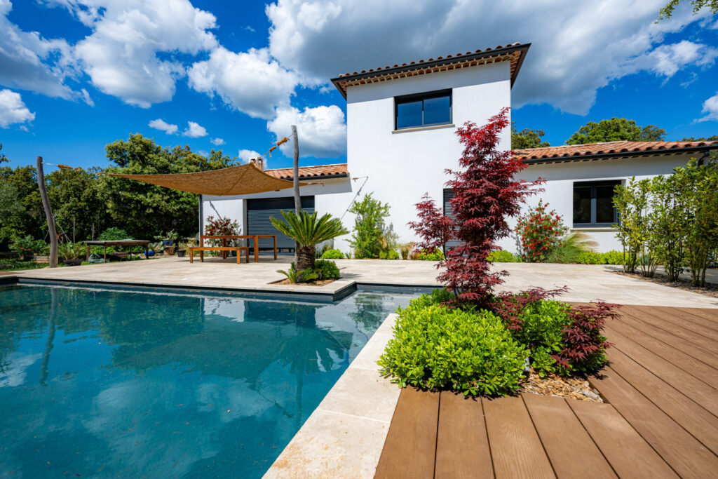 Création jardin contemporain Saint-Maximin-la-Sainte-Baume - Paysagiste Var 83 - Pierre Aussourd