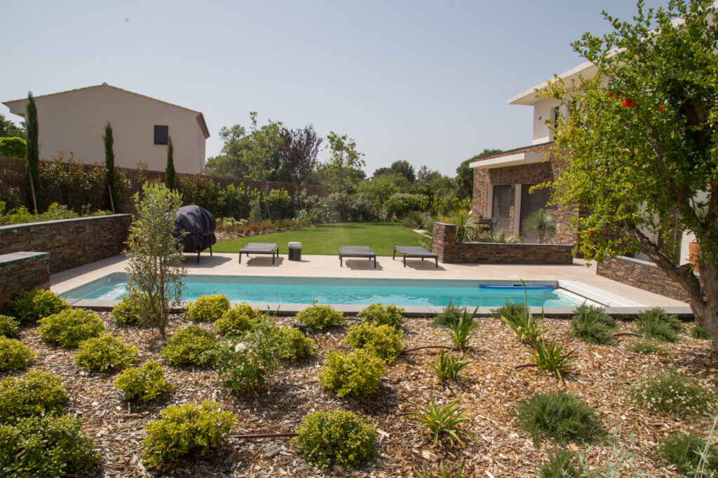 Création de jardin haut de gamme Aix-en-Provence - Paysagiste Pierre Aussourd